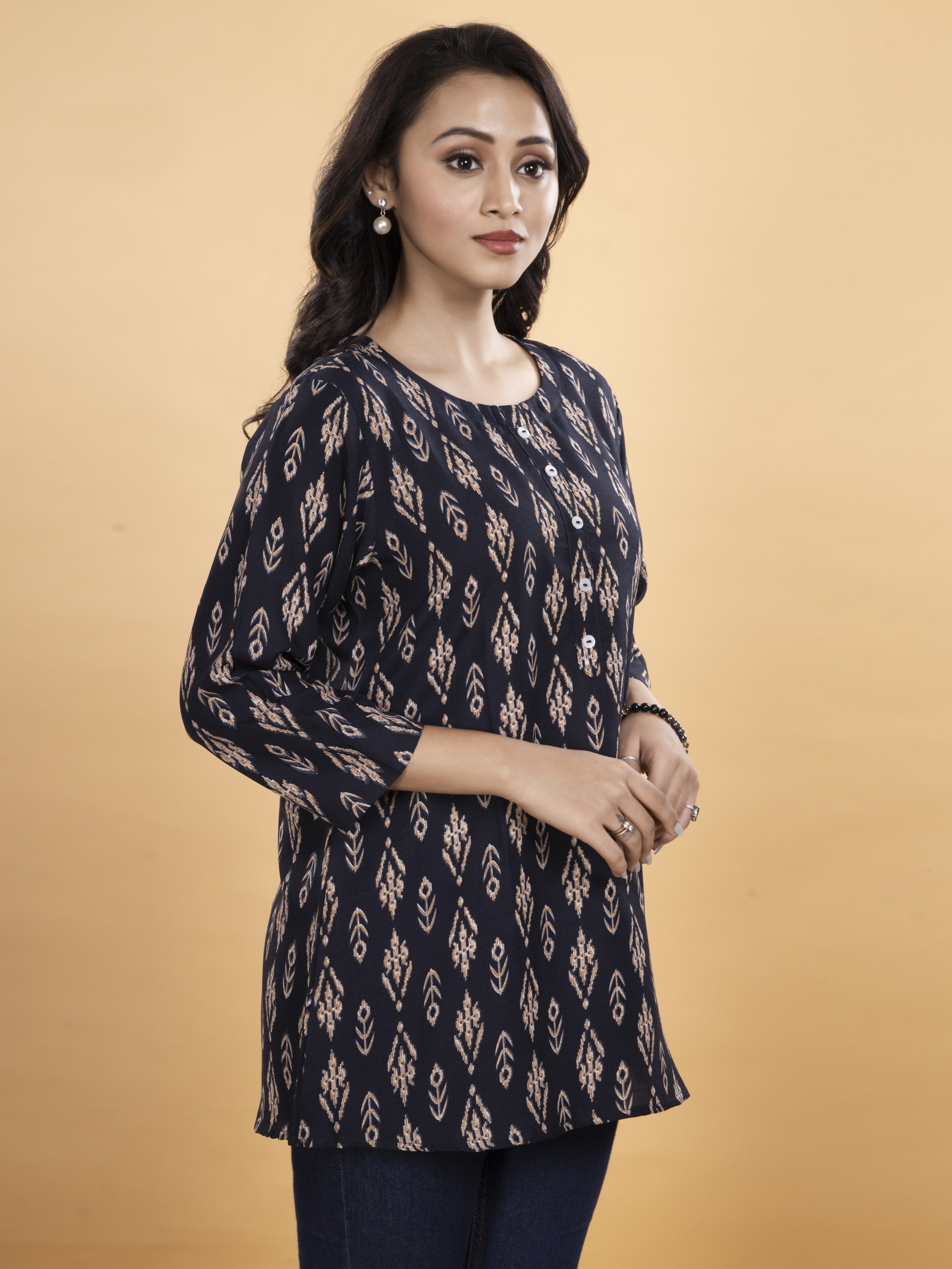 Desiora Rayon-mix Short Top